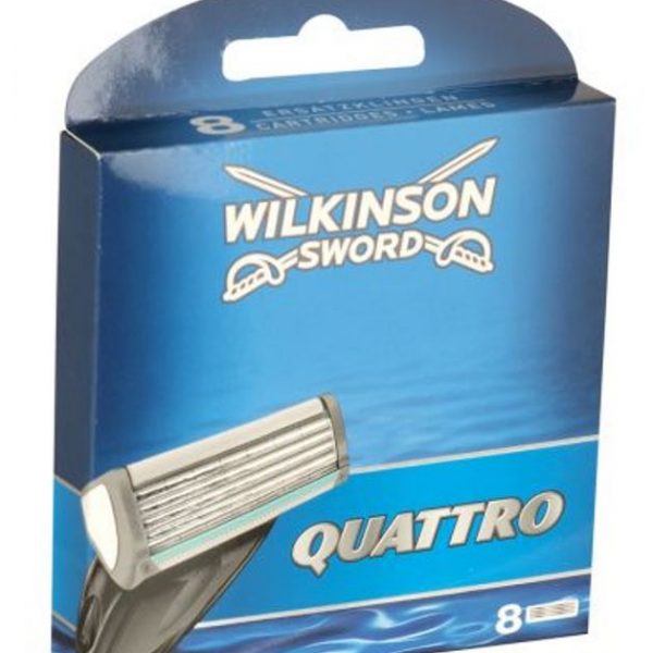 Wilkinson Sword Quattro Plus Blades - 8 Pack